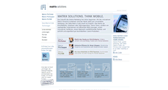 Desktop Screenshot of matrixsolutions.de